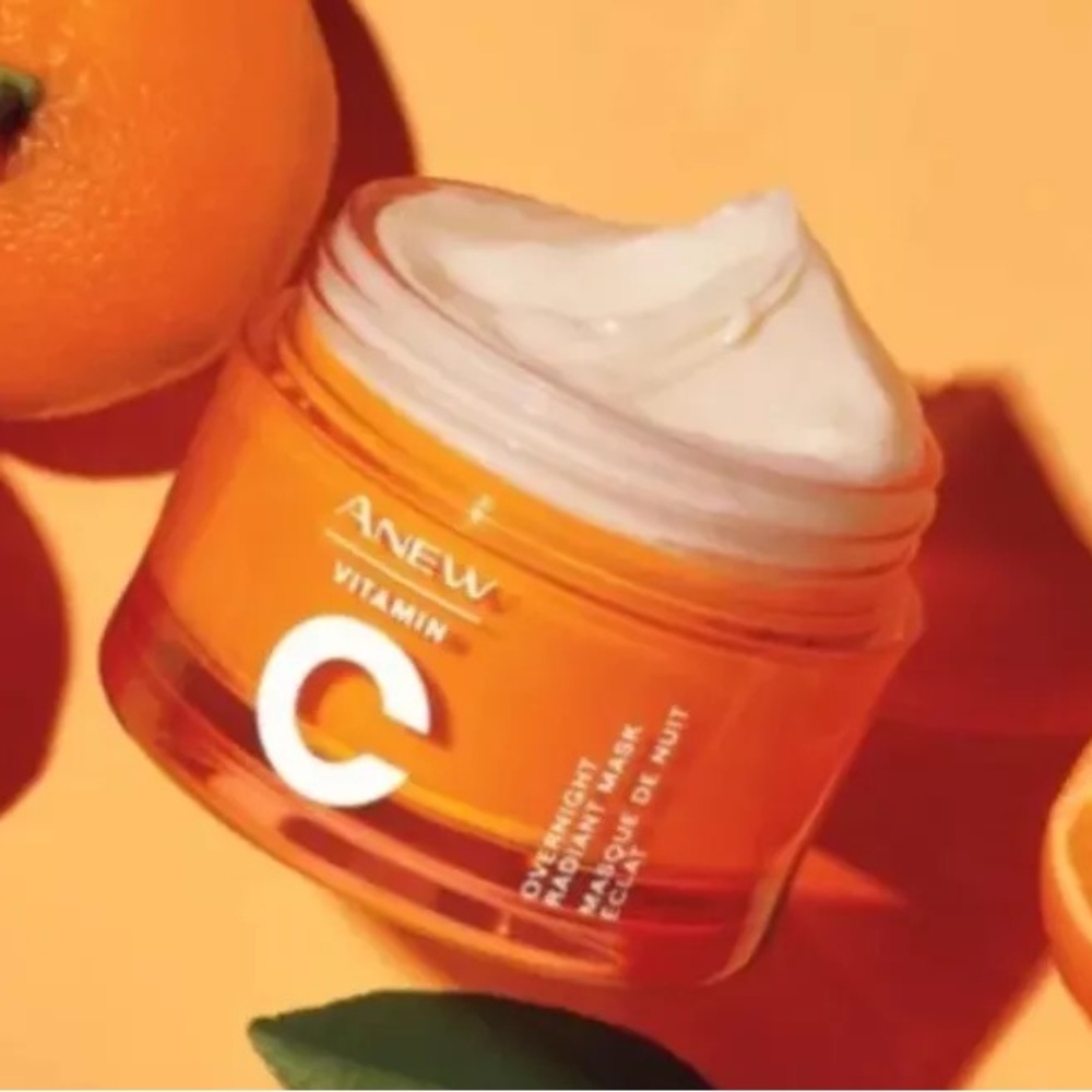 Anew vitamin C overnight radiant mask
